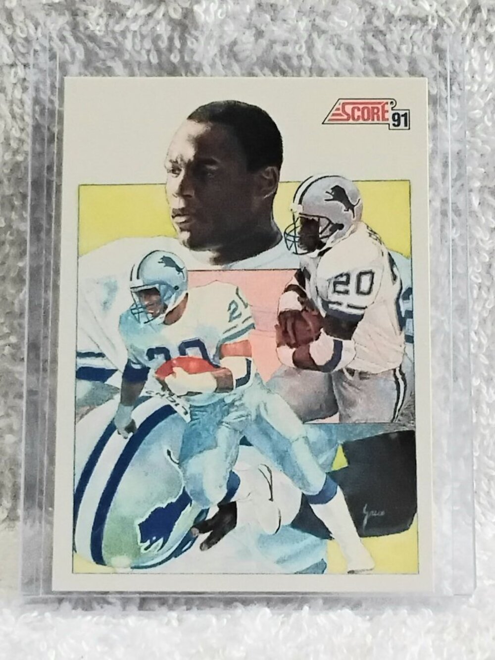 5/$20 Mint 1991 Score Barry Sanders The Leader NFL Card 663!!